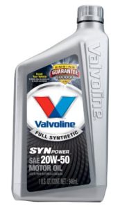 valvoline 20w50 0w40 5w20 0w20 5w40